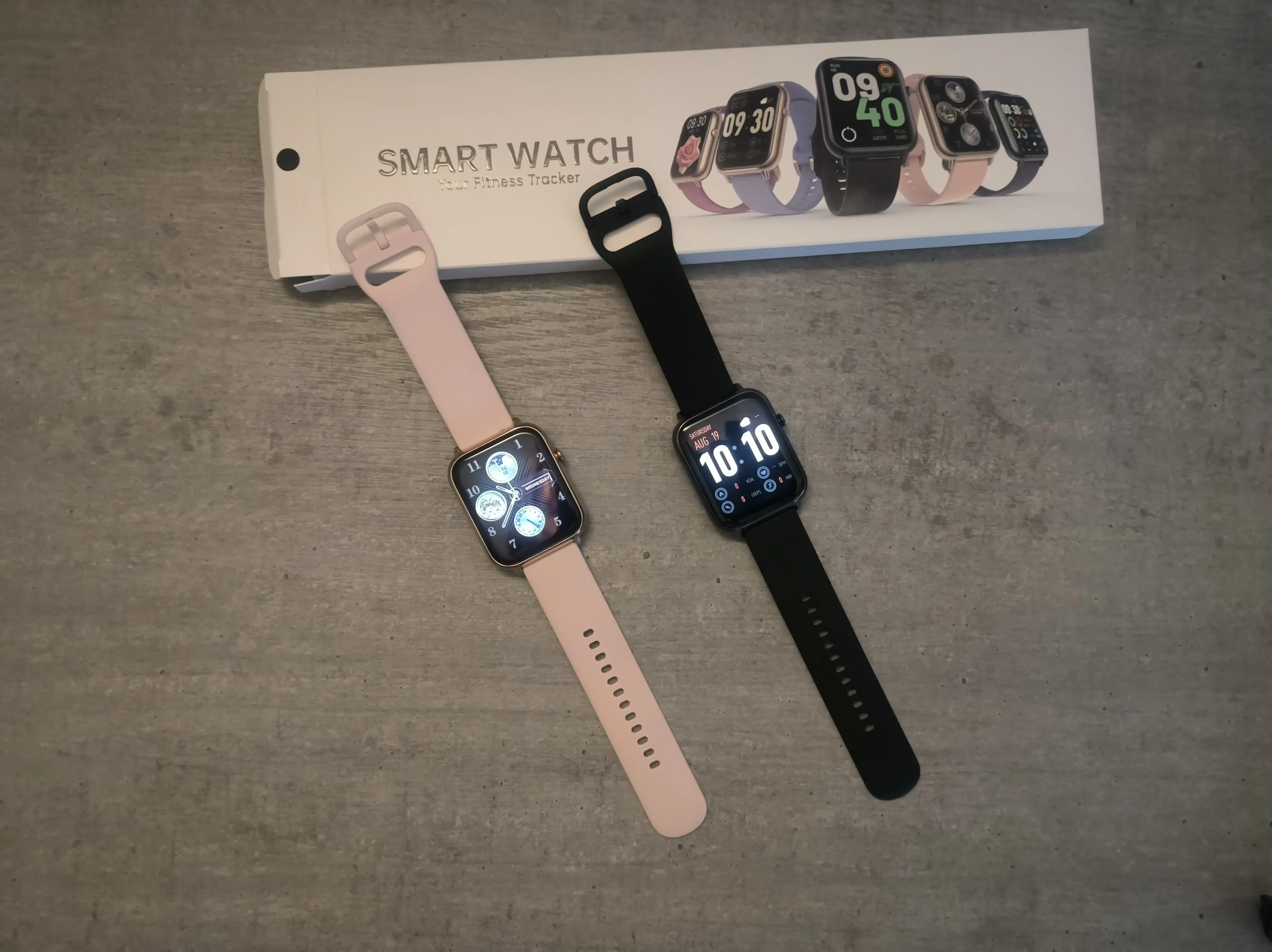 Q19 max fekete és rose gold színben