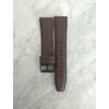 Kép 1/2 - 22mm Sötét Barna Bőr Szíj Okosórához Fém csattal Cserélhető Univerzális